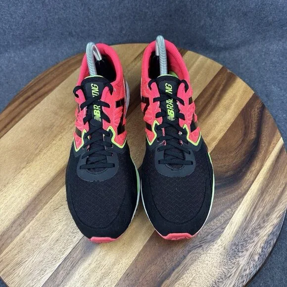 New Balance Womens Hanzo S WHANZSP1 Black Running Shoes Sneakers Size 10B - Picture 4 of 10